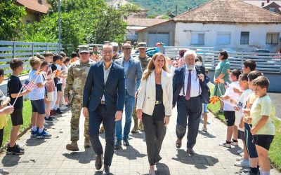 Посета на реконструираното ПОУ „Гоце Делчев“ Пирава